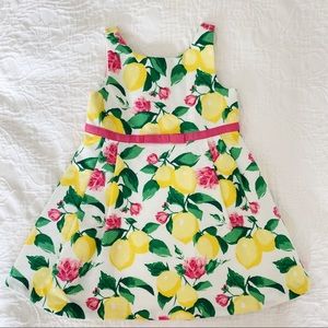 Janie and Jack Lemon & Rose Dress